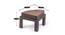 Nashville Coffee Table Set - Grey Velvet (Grey Velvet, Antique Grey Finish) by Urban Ladder - Image 1 Design 1 - 357708