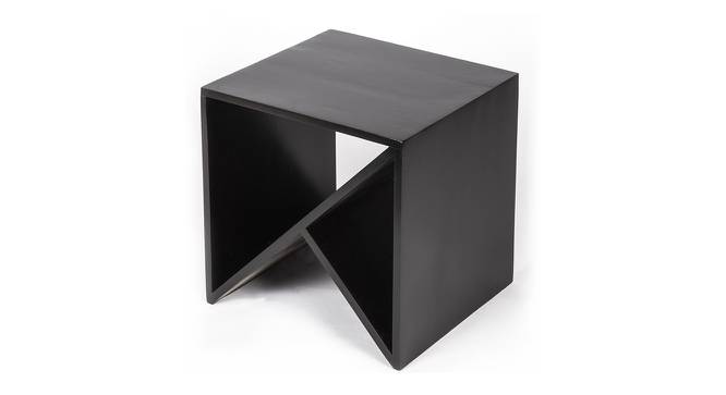 Noah Side Table - Dark Walnut Finish (Dark Walnut Finish, Dark Walnut Finish) by Urban Ladder - Cross View Design 1 - 357725