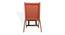 Natwest Lounge Chair - Orange (Teak Finish, Orange) by Urban Ladder - Design 1 Close View - 357783
