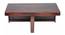Ross Coffee Table Set - Jute Beige (Walnut Finish, Jute Beige) by Urban Ladder - Design 1 Side View - 357852
