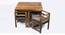 Victoria 4 Seater Dining Table (Teak Finish, Teak Finish) by Urban Ladder - Front View Design 1 - 357892