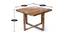 Victoria 4 Seater Dining Table (Teak Finish, Teak Finish) by Urban Ladder - Design 1 Dimension - 357900
