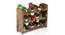Hampton Wine Rack / Bottle Holder (Teak Finish, Teak Finish) by Urban Ladder - Rear View Design 1 - 357920