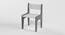 Futurama Study Table & Chair (Matte Finish, Slate Grey) by Urban Ladder - Rear View Design 1 - 357956