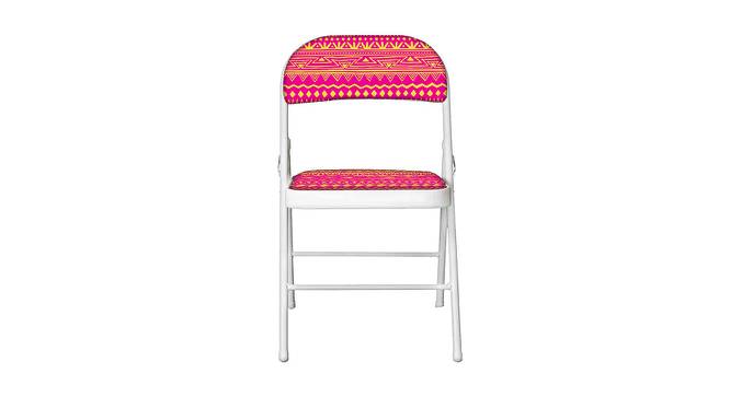 Mo'Nique Metal Chair (Matte Finish, Multicolor) by Urban Ladder - Front View Design 1 - 