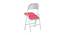 Mo'Nique Metal Chair (Matte Finish, Multicolor) by Urban Ladder - Rear View Design 1 - 