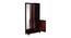Alexander Dressing Table (Dark Walnut Finish, Dark Walnut) by Urban Ladder - Front View Design 1 - 358158