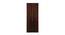 Cosmo 2 Door Wardrobe (Brown, Brown Finish) by Urban Ladder - Front View Design 1 - 358167