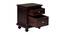 Alexander Bedside Table (Dark Walnut) by Urban Ladder - Design 1 Side View - 358182