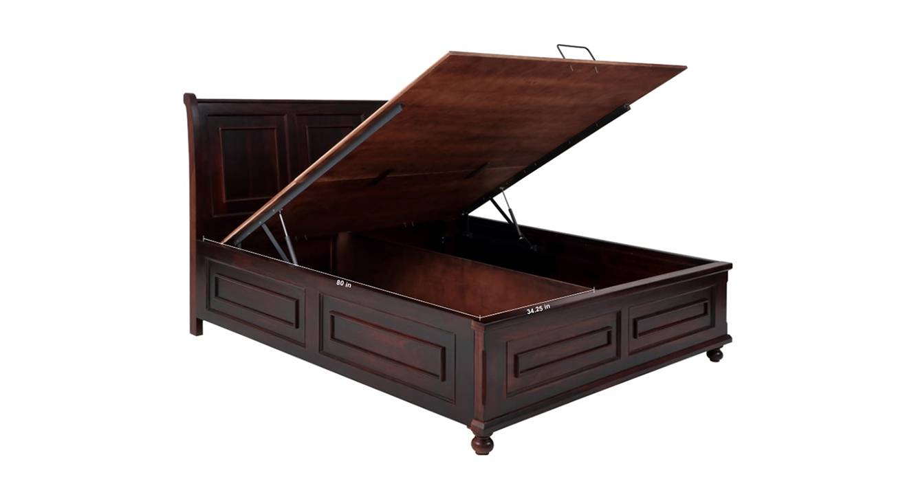 Evok king size hotsell bed with storage