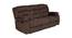 Clinton Fabric Recliner Sofa 3 Seater-Dark Brown by Urban Ladder - Image 1 Design 1 - 358226