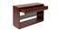 Diamond Console Table (HONEY Finish, Honey Natural) by Urban Ladder - Design 1 Side View - 358276