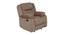 Houston Fabric Recliner Sofa 1 Seater-Light Brown by Urban Ladder - Image 1 Design 1 - 358379