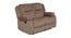 Houston Fabric Recliner Sofa 2 Seater-Light Brown by Urban Ladder - Image 1 Design 1 - 358380
