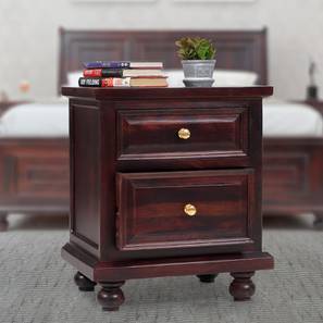 Nested Tables And Stools Design Alexander Solid Wood Bedside Table in Finish