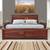Sophia king bed with box storage lp