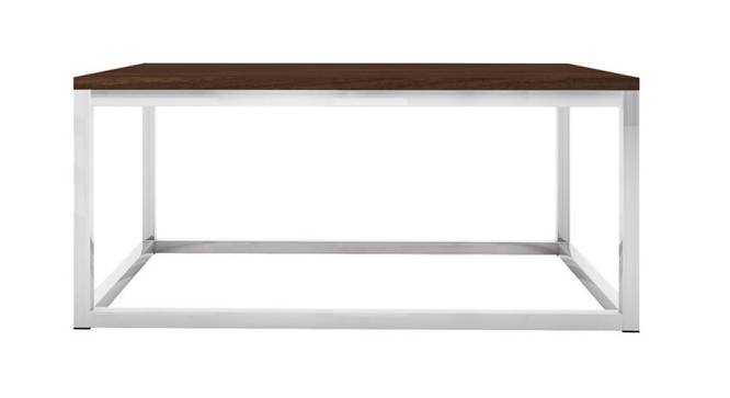Calene Coffee Table - Silver (Silver, Powder Coating Finish) by Urban Ladder - Front View Design 1 - 358622