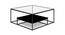 Clinke Coffee Table - Sliver (Silver, Powder Coating Finish) by Urban Ladder - Cross View Design 1 - 358627