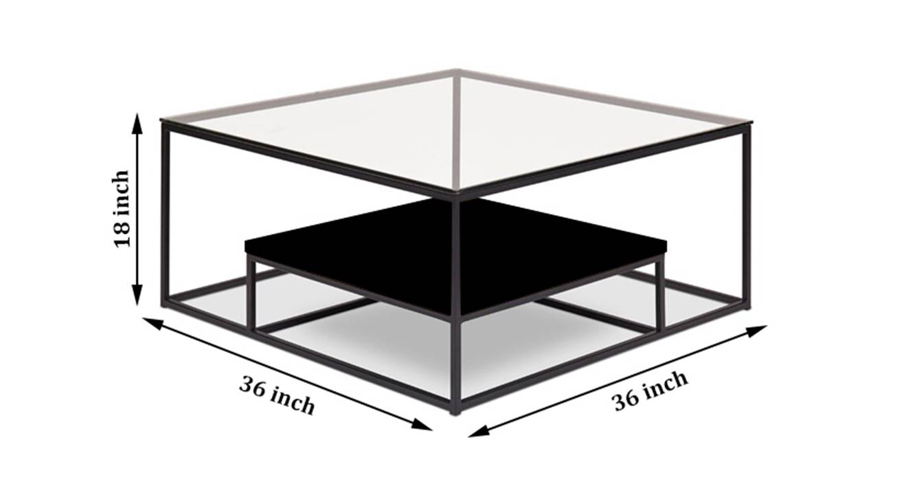 Clinke coffee table transparent 6