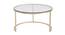 Decker Coffee Table - Gold (Gold, Powder Coating Finish) by Urban Ladder - Design 1 Side View - 358637