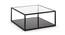 Ella Coffee Table - Black (Black, Powder Coating Finish) by Urban Ladder - Cross View Design 1 - 358646