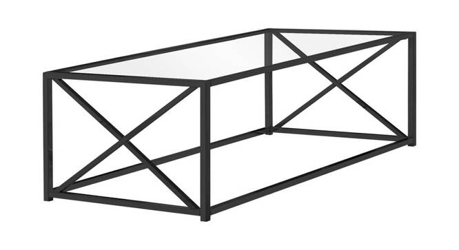 Hottle Coffee Table - Black (Black, Powder Coating Finish) by Urban Ladder - Cross View Design 1 - 358674