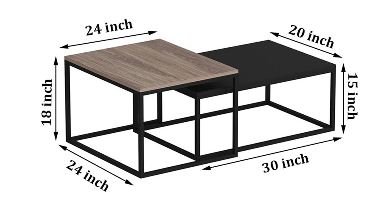 Lorido coffee table black 6