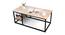 Melody Coffee Table - Brown (Brown, Powder Coating Finish) by Urban Ladder - Cross View Design 1 - 358707