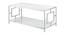 Ollie Coffee Table - Silver (Silver, Powder Coating Finish) by Urban Ladder - Front View Design 1 - 358717