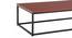 Palmer Coffee Table - Black (Black, Powder Coating Finish) by Urban Ladder - Front View Design 1 - 358723