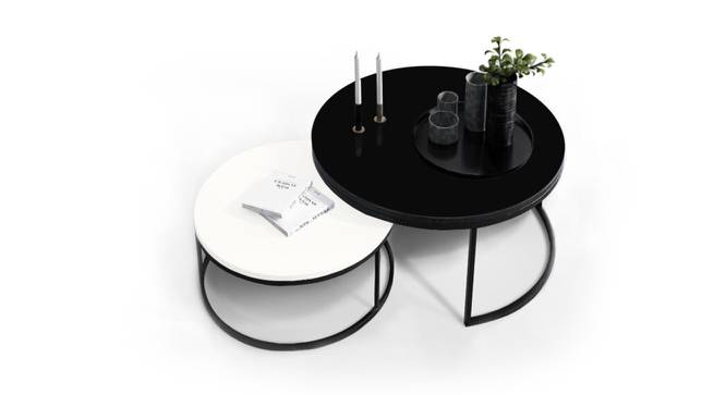 Rigby Coffee Table - Black (Black, Powder Coating Finish) by Urban Ladder - Cross View Design 1 - 358732