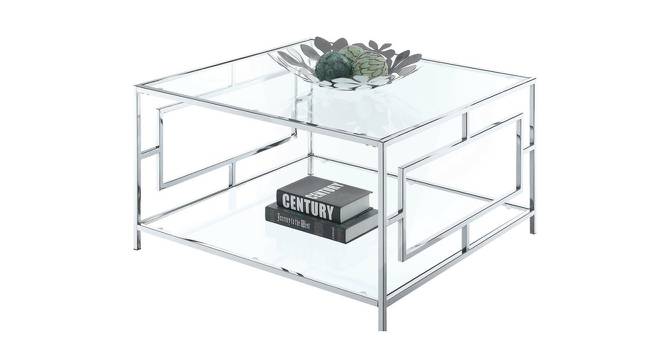 Shayla Coffee Table - Silver (Silver, Powder Coating Finish) by Urban Ladder - Cross View Design 1 - 358752