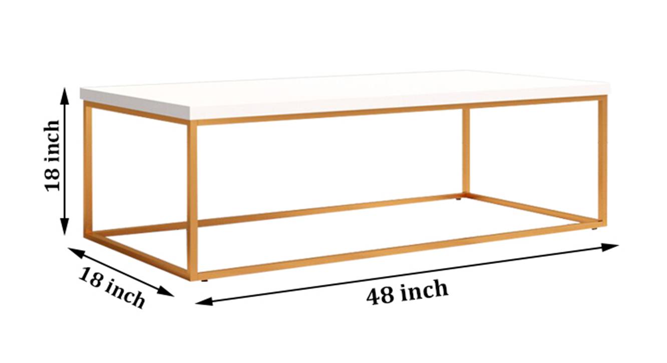 Tarn coffee table gold rectangle 6