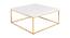Tarn Coffee Table - Gold - Square (Gold, Powder Coating Finish) by Urban Ladder - Cross View Design 1 - 358768