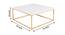 Tarn Coffee Table - Gold - Square (Gold, Powder Coating Finish) by Urban Ladder - Design 1 Dimension - 358771