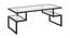 Tricia Coffee Table - Black (Black, Powder Coating Finish) by Urban Ladder - Cross View Design 1 - 358782