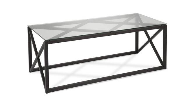 Zosh Coffee Table - Black (Black, Powder Coating Finish) by Urban Ladder - Cross View Design 1 - 358796