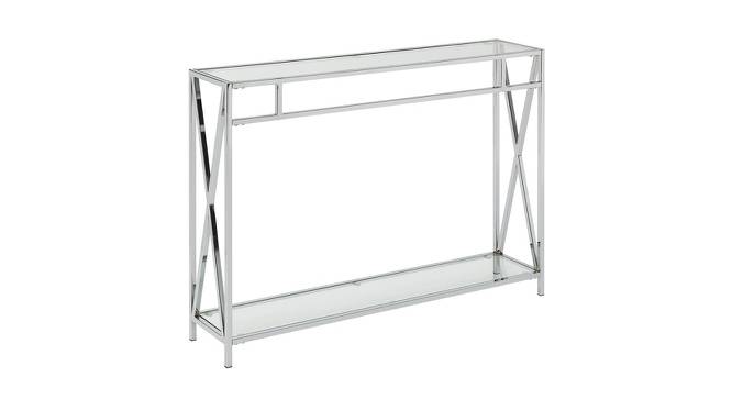 Asprey Console Table - Silver (Silver, Powder Coating Finish) by Urban Ladder - Cross View Design 1 - 358801