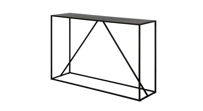 Colmen Console Table - Black (Black, Powder Coating Finish) by Urban Ladder - Cross View Design 1 - 358815