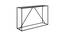 Colmen Console Table - Black (Black, Powder Coating Finish) by Urban Ladder - Rear View Design 1 - 358817