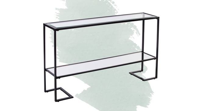 Dillard Console Table - Black (Black, Powder Coating Finish) by Urban Ladder - Cross View Design 1 - 358832