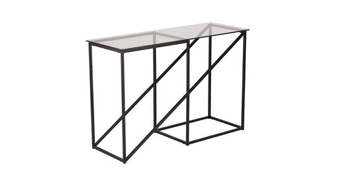 Emmy Console Table - Black (Black, Powder Coating Finish) by Urban Ladder - Cross View Design 1 - 358849