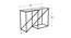 Emmy Console Table - Black (Black, Powder Coating Finish) by Urban Ladder - Design 1 Dimension - 358854