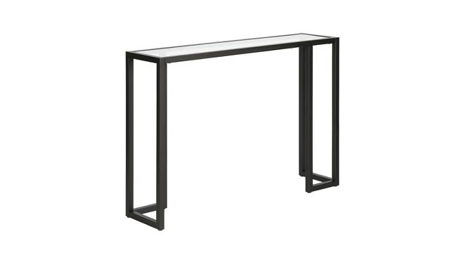 Febe Console Table - Black (Black, Powder Coating Finish) by Urban Ladder - Cross View Design 1 - 358861