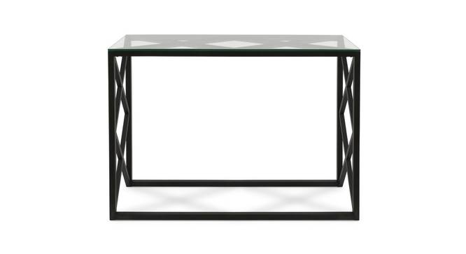 Gelman Console Table - Black (Black, Powder Coating Finish) by Urban Ladder - Front View Design 1 - 358867