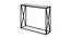 Greer Console Table - Black (Black, Powder Coating Finish) by Urban Ladder - Rear View Design 1 - 358872