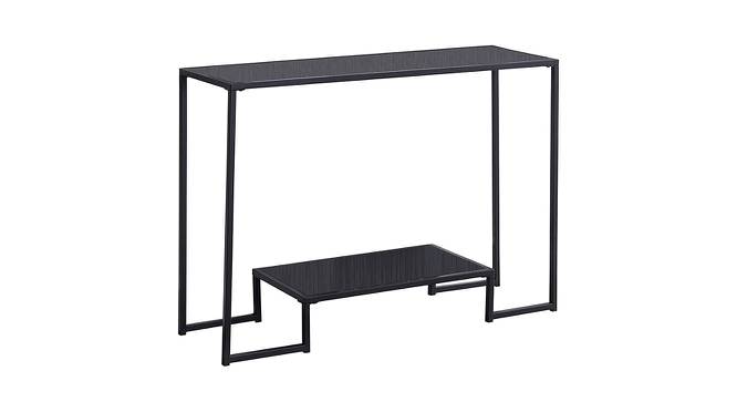 Gwen Console Table - Black (Black, Powder Coating Finish) by Urban Ladder - Cross View Design 1 - 358880