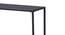 Gwen Console Table - Black (Black, Powder Coating Finish) by Urban Ladder - Design 1 Side View - 358883