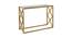 Jodie Console Table - Gold (Gold, Powder Coating Finish) by Urban Ladder - Cross View Design 1 - 358886