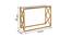 Jodie Console Table - Gold (Gold, Powder Coating Finish) by Urban Ladder - Design 1 Dimension - 358888